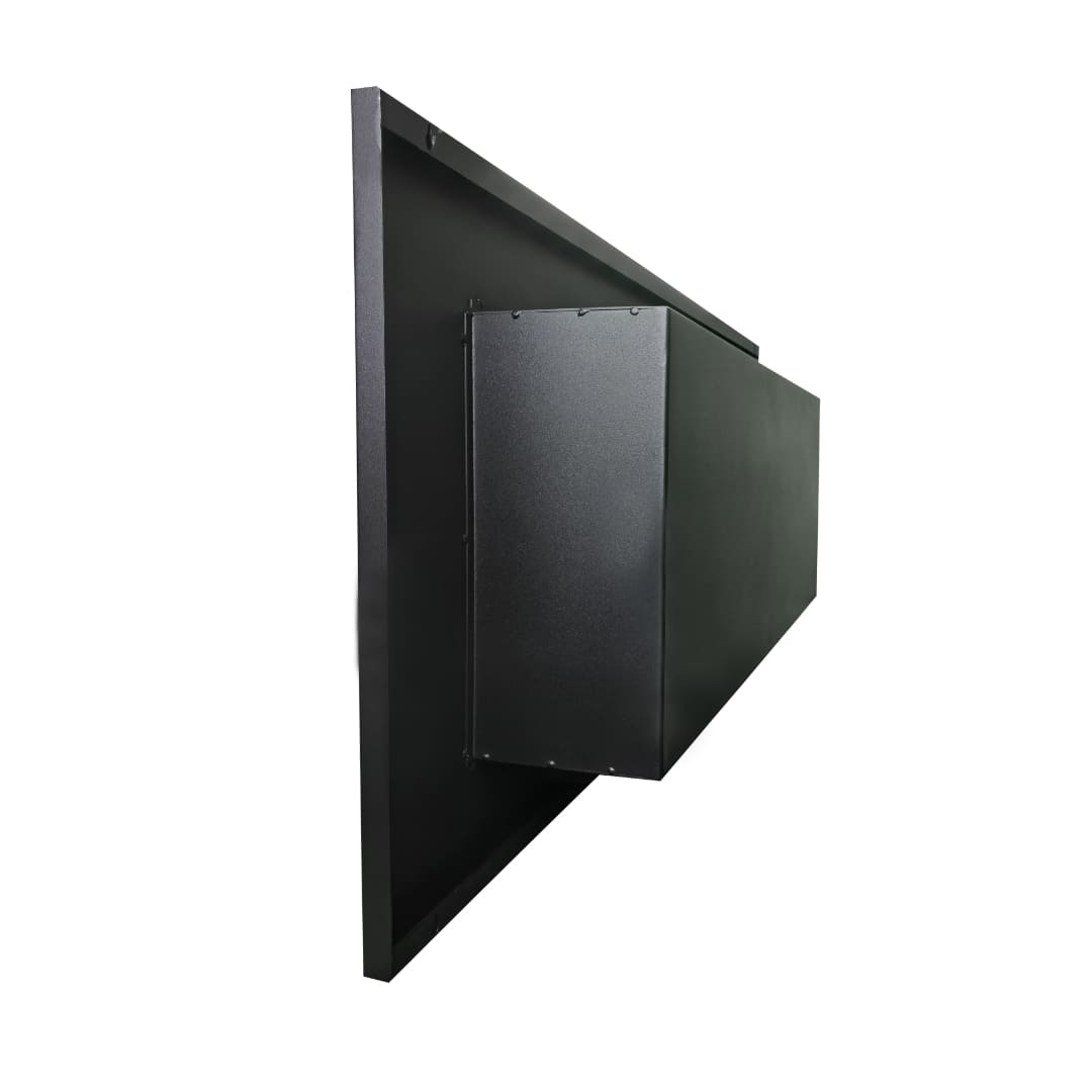 Биокамин "Русский огонь" Лофт 1300V встраиваемый с декоративным стеклом (стемалитом) по цене 39 790 руб.