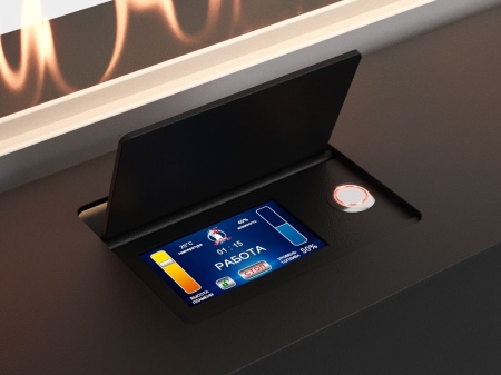 Автоматический биокамин Lux Fire Smart Flame 1700 RC Black по цене 541 530 руб.