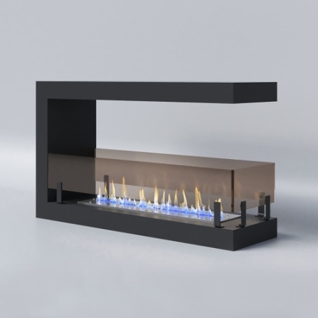 Биокамин "Русский огонь" Честер Торцевой 700 с защитным стеклом по цене 35 800 руб.