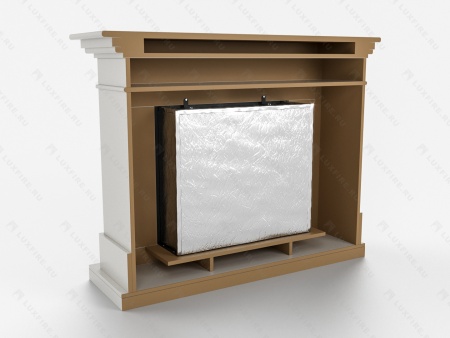 Биокамин Lux Fire с порталом Ангара 26, белый Биокамин Lux Fire с порталом Ангара 26, белый по цене 114 068 руб.