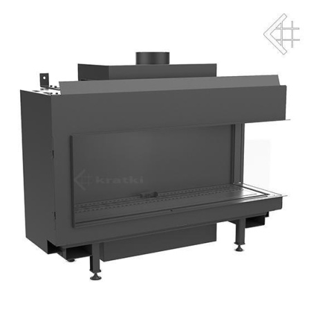 Газовая топка Kratki LEO/P/100/NG (магистральный газ)
