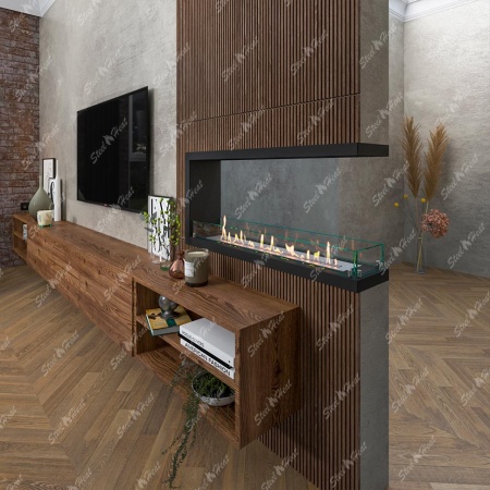 Биокамин торцевой SteelHeat Leader 1000 по цене 34 860 руб.