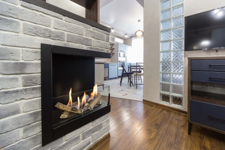 Встроенный биокамин Lux Fire Угловой 555 М (правый угол) по цене 49 390 руб.